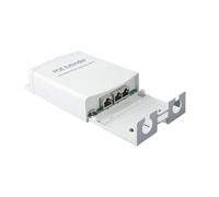 VLALAMNO 2-port waterproof POE extender 100Mbps POE repeater IEEE802.3AF/AT standard POE camera reverse POE switch (Color : SSC-POE103S)