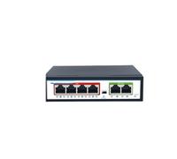 VLALAMNO 4 8 Ports 48v POE Switch Ethernet Management Gigabit AI Smart Network Switch 1000mbps (Color : OFS-PE-DT6-S)