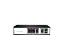 VLALAMNO 4 8 Ports 48v POE Switch Ethernet Management Gigabit AI Smart Network Switch 1000mbps (Color : OFS-PE-GSF2GT2T8)