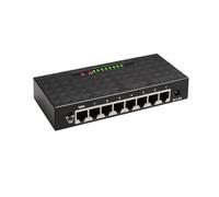 VLALAMNO Gigabit Switch 8 Ports 1000mbps Network Switch Ethernet Smart Switch High Performance RJ45 Hub Internet Splitter