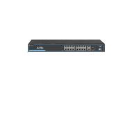 VLALAMNO POE switch 18 16 20 10 12 port gigabit switch fast network ethernet switch with Vlan (Color : 16F21GB)