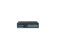VLALAMNO POE switch Gigabit TE204 5/6/8/10 port 100/1000Mbps POE fast Ethernet switch with VLAN powered camera (Color : TXE203)