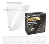 Vlammende 30-Pack ETB Protector Case,Plastic Case Protector for Elite Trainer Boxes,0.50mm Thick Clear Premium Collection Box PKMN Etb Protector