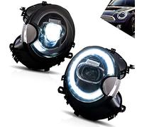 VLAND LED Headlights Fit for BMW Mini Cooper R56 R57 R58 R59 2007-2013 Front Lights with Sequential Turn Signal, w/Dynamic Start-up DRL