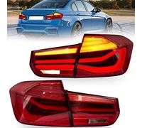 VLAND LED Tail Lights Compatible with 2013 2014 2015 BMW F30 F35 Rear Tail Light with Turn Signal Sequence Indicator (Red)