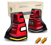 VLAND LED Tail Lights for Land Cruiser Prado KDJ150 2010-2018 Rear Light with Dynamic Indicator