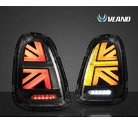 VLAND LED Tail Lights For Mini Cooper R56 R57 R58 Union Jack Running Light Smoke