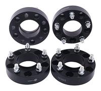 VLAOSCHI Black Forged 5x135 Hubcentric Wheel Spacers 1.5 Inch with 14x2 Studs Compatible with Ford Lin-coln 5 Lug for 1997-2003 F150 | 1997-2002 Expedition | 1998-2002 Navigator - Pack of 4