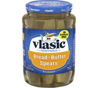 Vlasic Bread and Butter Pickle Spears, Keto Friendly, 24 FL OZ