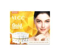 VLCC Natural Sciences Gold Facial Kit For Luminous & Radiant Complexion (Ayurvedic)
