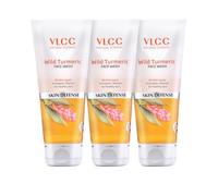 VLCC Natural Sciences Wild Turmeric Face Wash - 80ml (Pack of 3)(Ship from India)