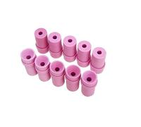 Vleant 10pcs Ceramic Sandblast Nozzle (Inner Diameter 5mm+6mm) Sand Blaster Nozzle Head for Portable Sand Blaster Gun Kit