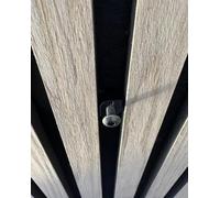 Vleugel M5 Screw Clip for Acoustic Wall Panels - Acupanel - Acoustic Panels - Female Thread - 13mm to 15mm Distance Between Slats - Includes 20mm M5 Screw - Pack of 4