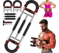 VLFit Twister Arm Trainer, U-Shape Adjustable Chest Expander, Thigh Master Trainer, Body Strength Fitness Equipment, Shape the Perfect Body, Portable Spring Resistance for Home Workout Equipment