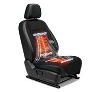 VLFLG 3-in-1 Car Seat Cushion with Massage & Dual-Mode Climate Control, 16 Fans Ventilated Cooling, 12V Front Seat Cover for All Seasons - Car, SUV, Truck (Warm&Cooling&Massage-1)