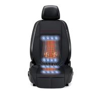 VLFLG Winter Use 3-in-1 Cooling Car Seat Cover with Massager & Climate Control, Ventilated Seat with 16 Fans, 12V Driver Seat Cooler for Car SUV Truck (Warm&Cooling&Massage-1)