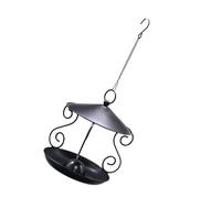 VlHpnpe 2. Chew-Proof Outdoor Metal Bird Feeder With Elevated Tray Easy-Fill Roof & Squirrel Defense For Wild Birds Feeding Easy Fill Bird Feeder With Metal Mesh