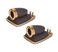 VlHpnpe 2Pcs Professional Loudspeaker Tweeter 50KHz Bandwidth Pneumatic Innovation Silver Wire Sound Accessories Super Tweeter