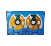 VlHpnpe 45Minute Open Spool Retro Tape Double Side Efficiency ABS Construction Clear Acoustics for Music Enthusiasts Retro Open Reel Tape