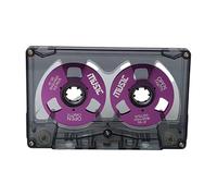 VlHpnpe 45Minute Open Spool Retro Tape Double Side Efficiency ABS Construction Clear Acoustics for Music Enthusiasts Retro Open Reel Tape