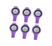 VlHpnpe 6Pcs Outdoor Student Compasses Watch Multifunctional Camping Navigation Adjustable Strap Wearable Enduring