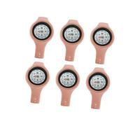 VlHpnpe 6Pcs Outdoor Student Compasses Watch Multifunctional Camping Navigation Adjustable Strap Wearable Enduring