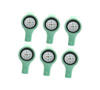 VlHpnpe 6Pcs Outdoor Student Compasses Watch Multifunctional Camping Navigation Adjustable Strap Wearable Enduring