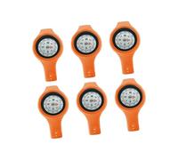 VlHpnpe 6Pcs Outdoor Student Compasses Watch Multifunctional Camping Navigation Adjustable Strap Wearable Enduring