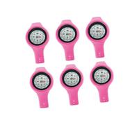 VlHpnpe 6Pcs Outdoor Student Compasses Watch Multifunctional Camping Navigation Adjustable Strap Wearable Enduring