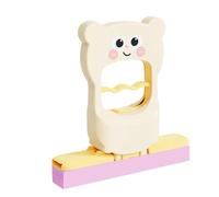 VlHpnpe ABS Cartoon Mop Tool Space-Saving Equipment With Child-Safe Handle For Dorms Apartments Portable Bathroom Kitchen Mop