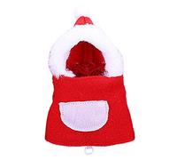 VlHpnpe Christmas Bird Clothes Funny Winter Warm Birds Costume For Parakeets Cockatiel Cockatoo Parrot Festival Coat Apparel Parrot Apparel