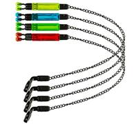 VlHpnpe Compact Fishing Alarm Transducer Advanced Transducer Technology LED Light Night Fishing Tool Rustless ABS Chew Alarm