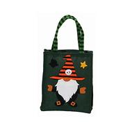 VlHpnpe Halloween Candy Bag Linen Pumpkin Witch Portable Gift Storage Bucket For New Year Holiday Festival Party Gift Wrapping Halloween Candy Bag