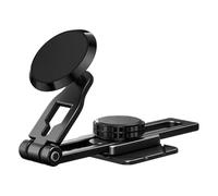 VlHpnpe Heavy Duty Phone Car Mount Concealed Slide Rails Telescoping Arm 360 Rotation Dashboard Magnetsic Phone Car