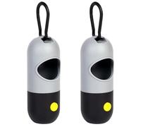 VlHpnpe LED Light Dog Poop Bag Dispenser Portable and Quickly Release for Bag Changes in Various Easy Change Lighted Dispenser