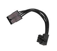VlHpnpe PVC 8pin Angled Power Supply Cable for Graphics Cards Ensuring Long Time Durability and Easy for Tight Space Cable Management GPU Cable