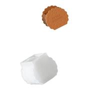 VlHpnpe Shape Silicone for Crafting Unique Round and Square Biscuit Tins Home Decoration Silicone for Cookie Storage Canisters