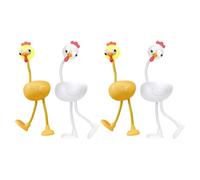 VlHpnpe Small Night Light Rechargeable LED Light for Bedroom Study Dormitory Creative Chicken Shaped Student School Cordless Light