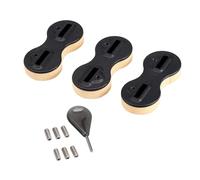 VlHpnpe Surfboard 8 Shape Round Cup Fin Box Hydrofoils Board Surfboard Fin Box Tail Case for Longboards Surfs Accessory Surfs Accessories