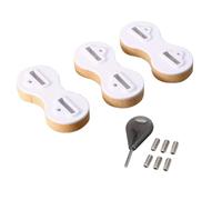 VlHpnpe Surfboard 8 Shape Round Cup Fin Box Hydrofoils Board Surfboard Fin Box Tail Case for Longboards Surfs Accessory Surfs Accessories