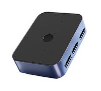 VlHpnpe Universals Compatibility DisplayPort Video Switching for 8K 4K 2K Resolution for PC Monitor TVs and Projectors Use Bidirectional Video Switcher