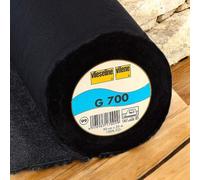VLIESELINE G700 Medium Woven Cotton Fusible Interfacing BLACK OR WHITE AVAILABLE