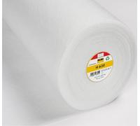 Vlieseline H630 Volume Fleece Batting - Low Loft, Iron-On Fusible, for Sewing, Quilting, Patchwork and Crafting - 90cm Width - White - Half Metre