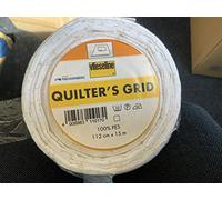 Vlieseline Quilters Grid White Per Metre