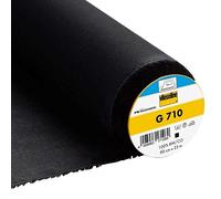 Vlieseline/Vilene Cotton Woven Interfacing/Woven Interlining - Light Black G710-1 Metre