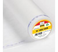 Vlieseline Vilene H180 Light Iron-On Interfacing (308/309) - Soft Fusible Nonwoven Interlining for Lightweight Fabrics, Blouses & Shirts - White - 1 Metre