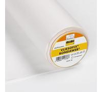 Vlieseline Vilene VLIESOFIX® BONDAWEB® Double-Sided Iron-On Adhesive - Transparent Fabric Fusing Paper for Appliqué, Crafts & Repairs - Choose Size: 0.5m / 1m / 2m / 4m (45cm Wide) (2 Metres)