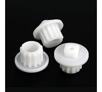 VLIZO 3pcs Meat Grinder Pinion Screw Coupling Spare Parts Mincer Plastic Gear for Zelmer 586 886 887 Bosch MFW3520 3630 Philips HR2725