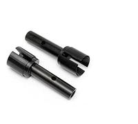 VLIZO Metal diff Drive Shaft Front/Rear for 1/5 5B SS 5T 5SC Rovan King Motor Accessories (Color : Rear 2pcs) (Color : Front 2pcs)