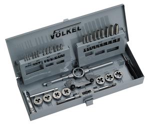 Vlkel Hand taps and round dies set M3-M12 31-GA METRIC